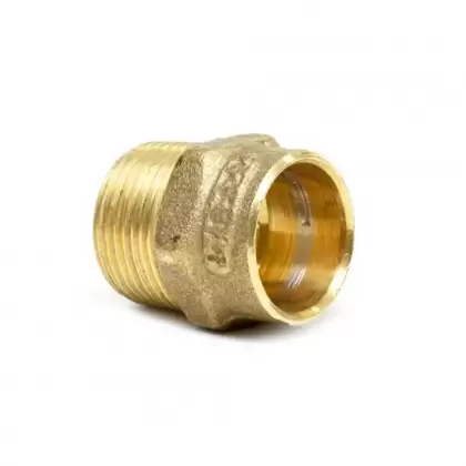 CONECTOR LATÃO S/SOLDA B22XM3/4