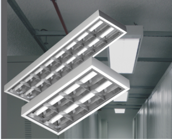 LUMINÁRIA SOBREP ALTO RENDIMENTO 2X16W -LS364216.1 - CRISTALLUZ