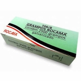 GRAMPO POLIDO 106/6 MM CX C/255GR 2500UN ROCAMA