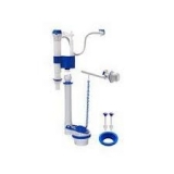 KIT COMPLETO UNIVERSAL P/ CAIXA ACOPLADA C/ MEC. ACIONADOR SUPERIOR SACO PLASTICO C/1 PC
