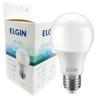 LAMPADA BULBO LED A60 12W BIVOLT 6500K BRANCA 1100LM - ELGIN