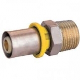 PEX CONECTOR TRANS M GAS 20X1/2
