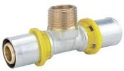 PEX TEE TRANS M GAS 20X1/2 AMANCO