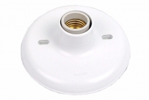 PLAFON P/ 1 LAMPADA 100W BRANCO ILUMI