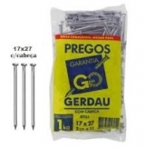 PREGO C/CABECA 17X27 GERDAU