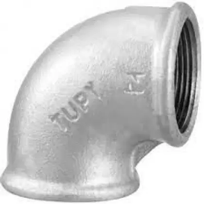COTOVELO 90 3 4 NPT 150 GALVANIZADA TUPY