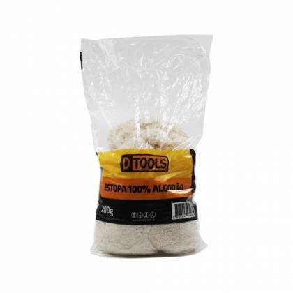 ESTOPA 100% ALGODAO 200G DTOOLS