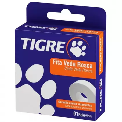 FITA VEDA ROSCA  18MM X 10M TIGRE  REF 54501854