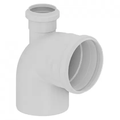 JOELHO 90 C/ VISITA ESGOTO 100X50MM TIGRE