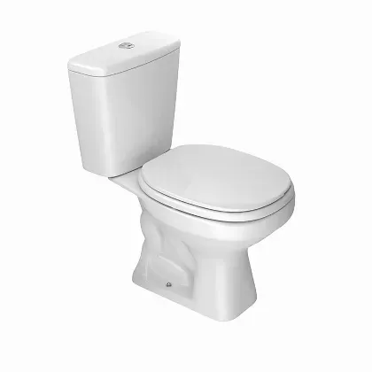 Kit completo Bacia c/ Caixa Acoplada Aspen Branco Deca