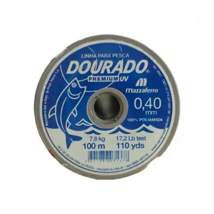 LINHA PESCA 1,00MM 100M DOURADO - DOURADO PREMIUM