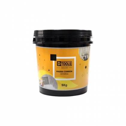 MASSA CORRIDA GALÃO - 5KG - LINHA DECOR - DTOOLS