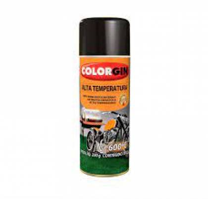 SPRAY ALTA TEMPERATURA PRETO FOSCO (5722) - COLORGIN