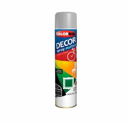 SPRAY DECOR MULTIUSO ALUMÍNIO (858) - COLORGIN
