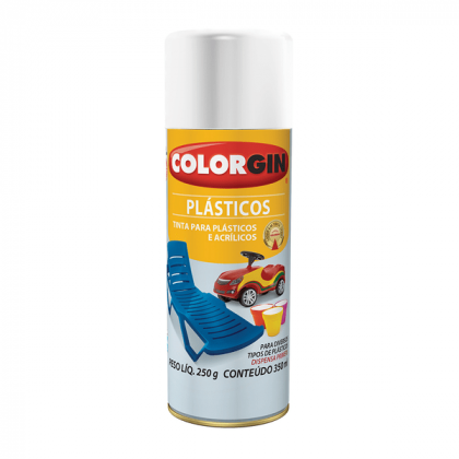 SPRAY PLÁSTICOS BRANCO FOSCO (1520) - COLOR