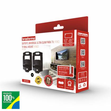 SUPORTE P/TV PLASMA /LCD FIXO 10 - BRASFORMA