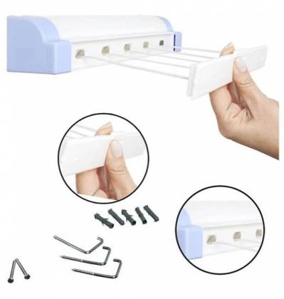VARAL PAREDE 5 CORDA RETRATIL COM 18M - KALA